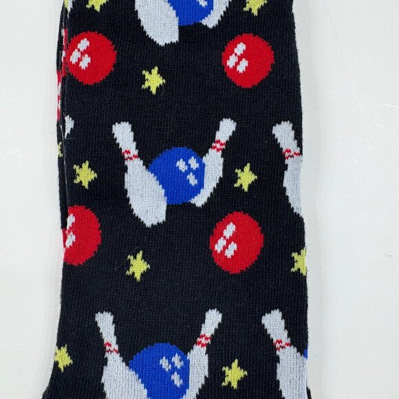 Bowling Strike Men's Crew Socks - NWT - Picture 3 of 5